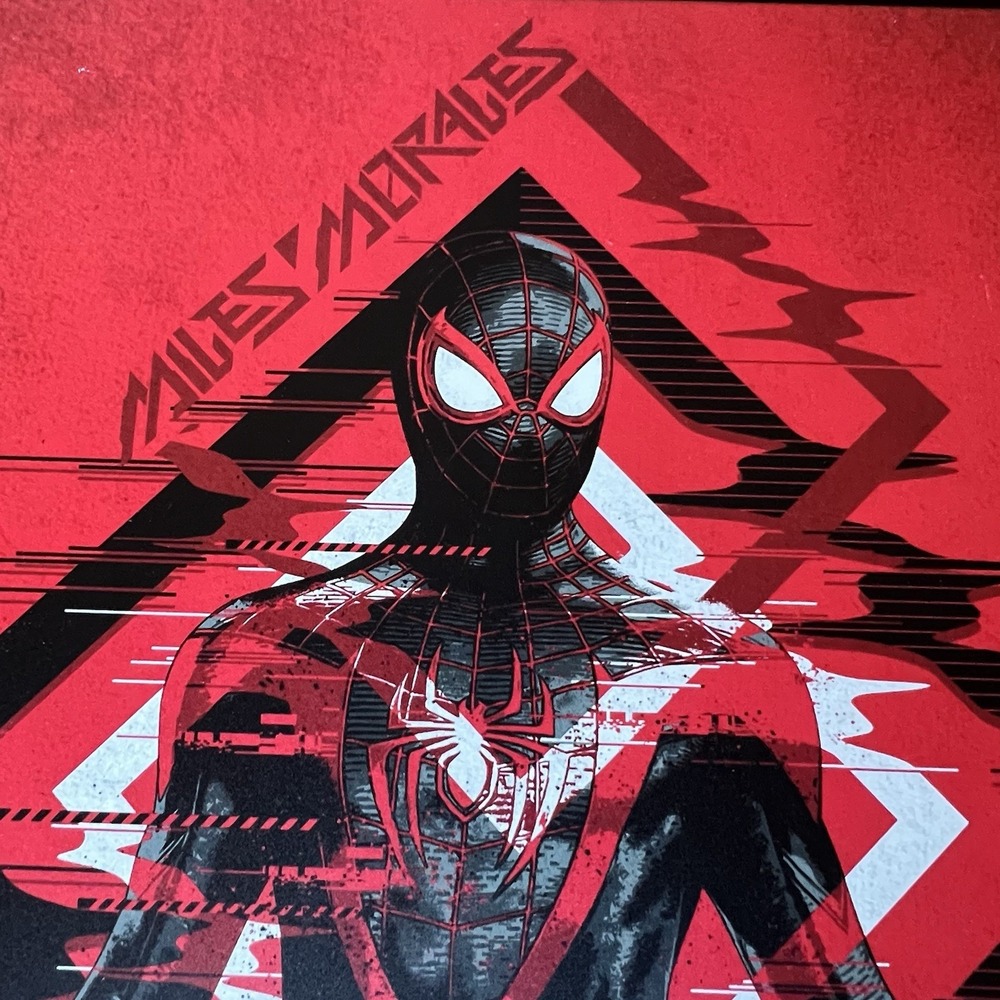 Displate Marvel Miles Morales: Glitched Hero